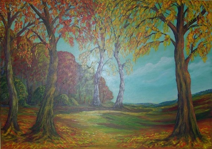 Wald im Frühling