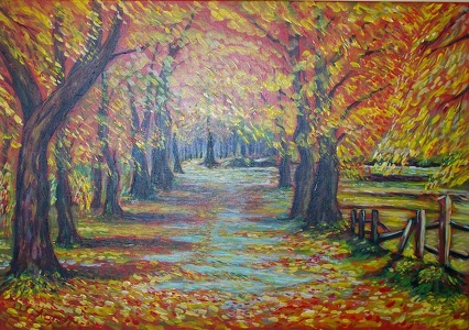 Herbst Wald